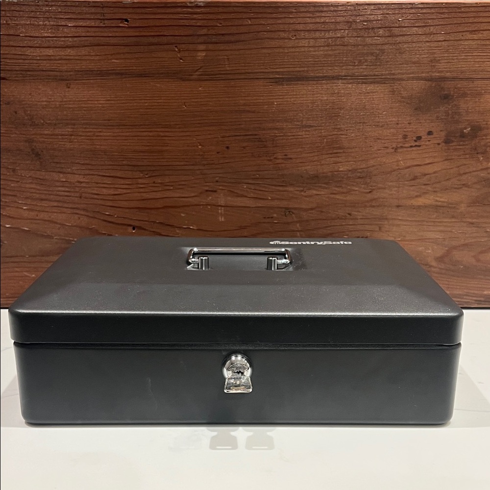 🔥‼️Black Cash Box with Coin Tray‼️🔥 - Picture 3 of 7